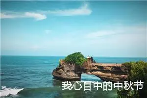 我心目中的中秋节