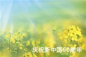 庆祝新中国60周年