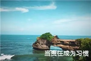 当责任成为习惯