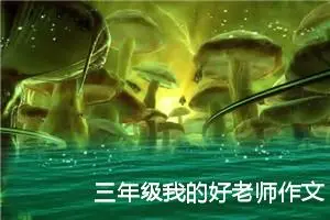 三年级我的好老师作文（精选10篇）