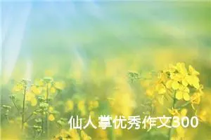 仙人掌优秀作文300字三年级（精选10篇）