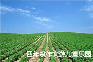 四年级作文游儿童乐园（精选10篇）