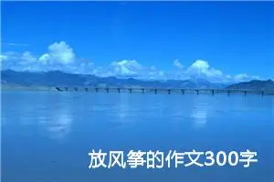 放风筝的作文300字三年级（精选25篇）