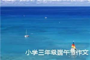 小学三年级端午节作文100字左右（精选15篇）