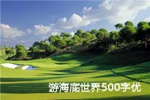 游海底世界500字优秀作文四年级