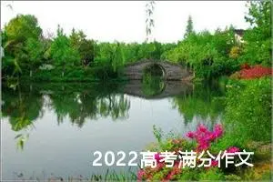 2022高考满分作文：​​但凭本手行方正，不求贪天求补天