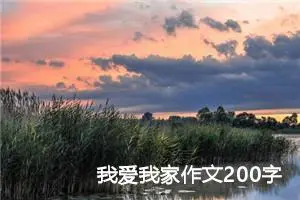 我爱我家作文200字三年级（精选10篇）