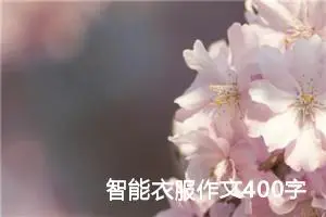 智能衣服作文400字