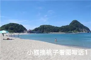 小猴摘桃子看图写话150字