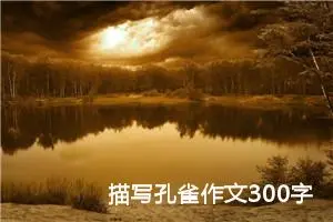 描写孔雀作文300字 -我的个人资料