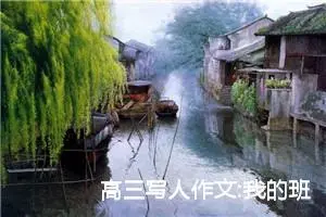 高三写人作文:我的班长（六）