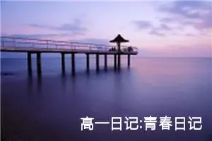 高一日记:青春日记