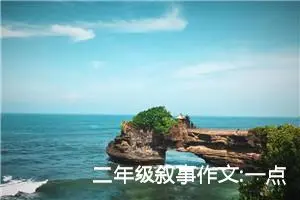 二年级叙事作文:一点一滴看人生