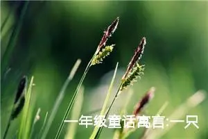 一年级童话寓言:一只啄木鸟