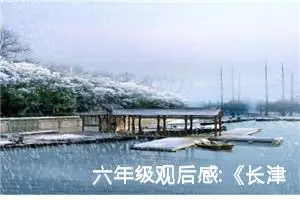 六年级观后感:《长津湖》观后感八