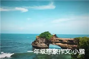 一年级想象作文:小猴子过生日