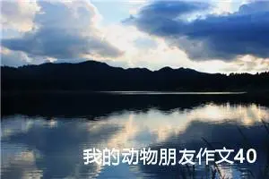 我的动物朋友作文400字四年级下册（精选22篇）