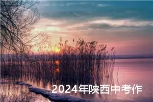 2024年陕西中考作文题目已公布