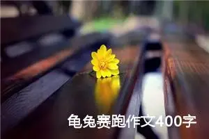 龟兔赛跑作文400字左右四年级（精选10篇）