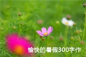 愉快的暑假300字作文三年级（精选10篇）