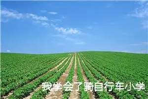 我学会了骑自行车小学四年级400字作文（精选13篇）