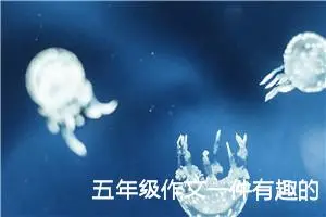 五年级作文一件有趣的事情（精选20篇）