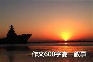 作文600字高一叙事（例文8篇）