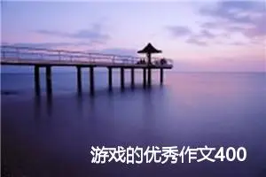 游戏的优秀作文400字