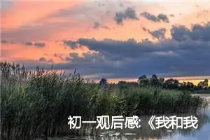 初一观后感:《我和我的父辈》的观后感二十七