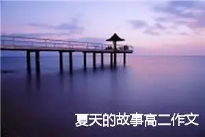 夏天的故事高二作文