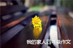 我的家人四年级作文